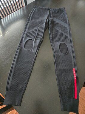 Authentic Prada knit fabric leggings